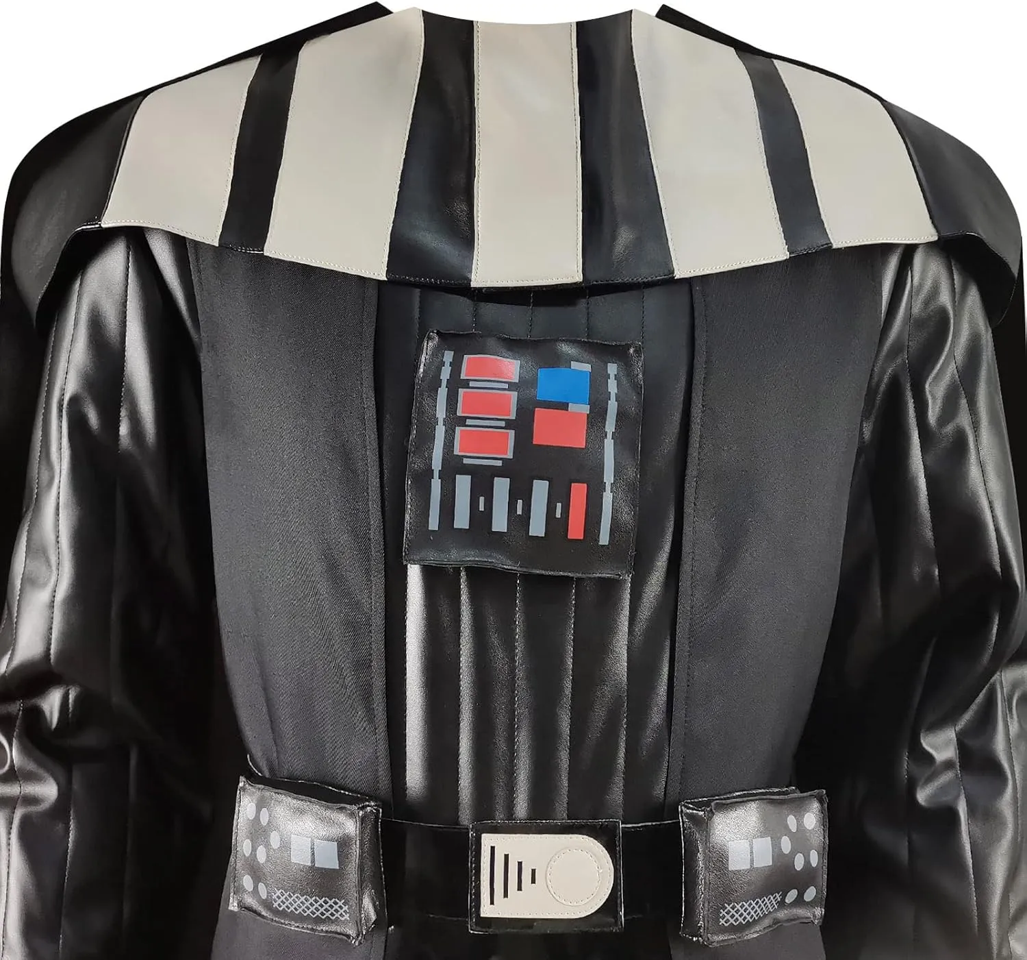 Adult Darth Cosplay Costume Suit Deluxe Vader Uniform Halloween Party Outfit Jumpsuit Cloak Full Set