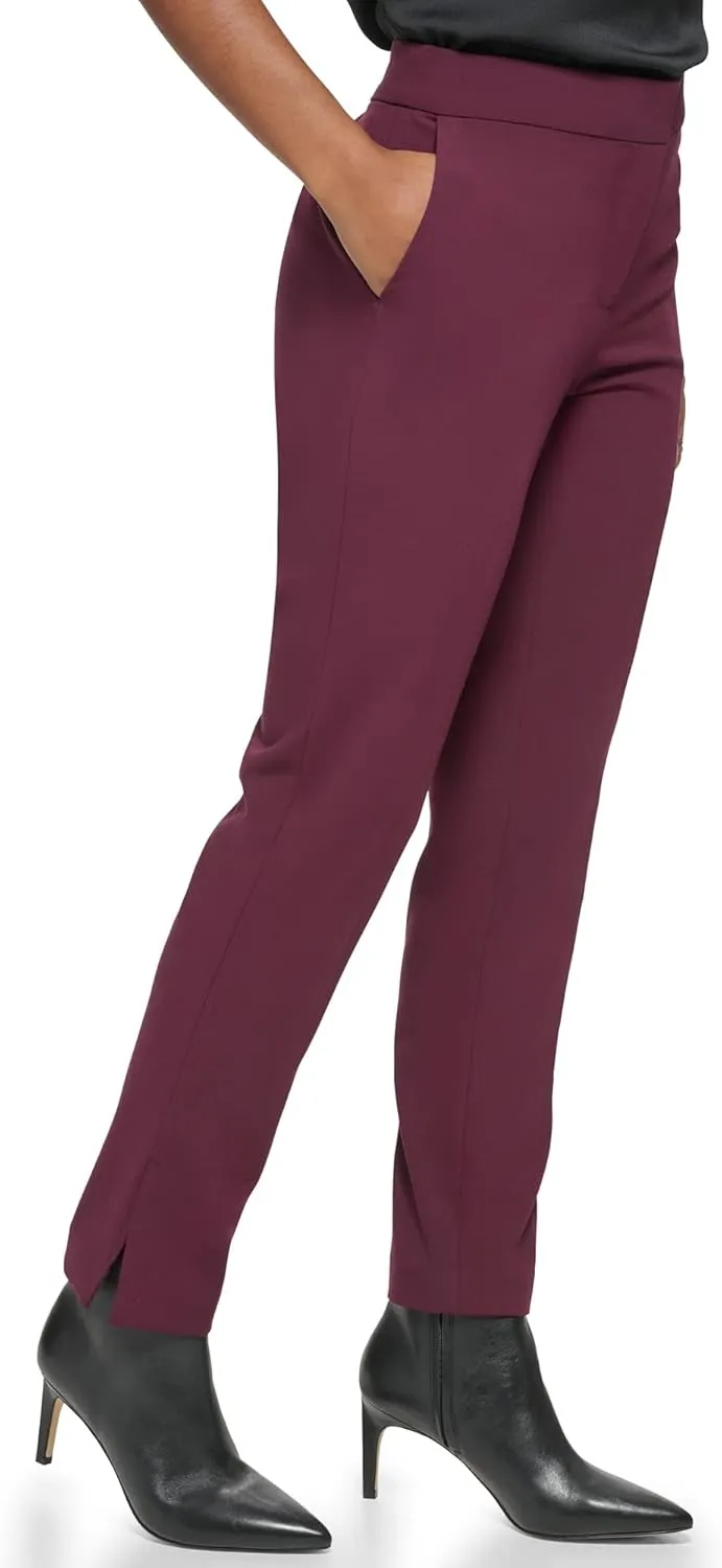 Calvin Klein Women's Everyday Essential Lux Stretch Comfortable Pant