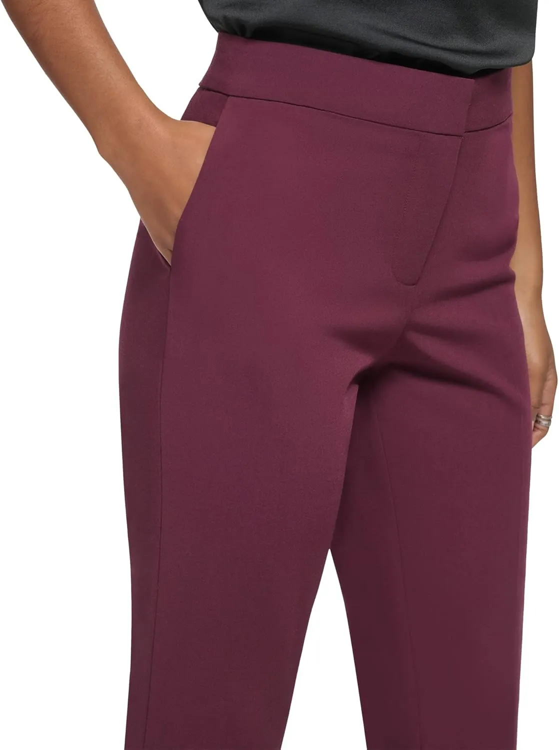 Calvin Klein Women's Everyday Essential Lux Stretch Comfortable Pant