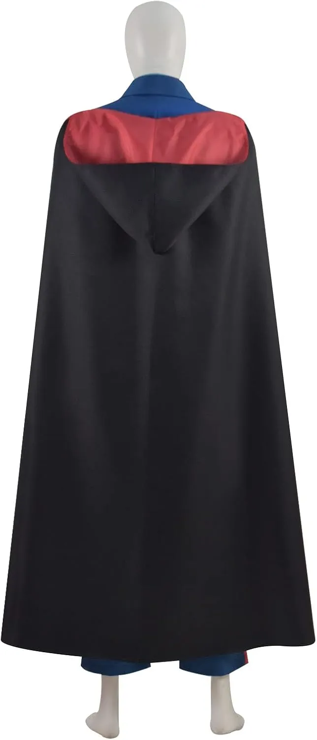 Cobra Commander Costume Blue Uniform With Cloak Cobra Commander Costume Outfits