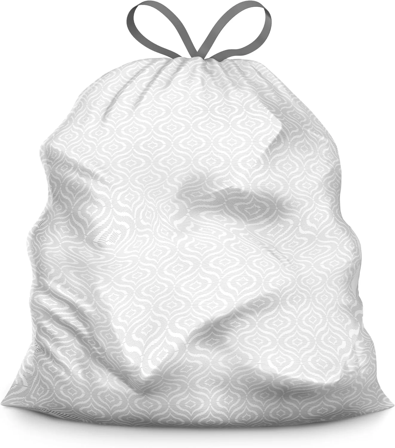 Color Scents Tall Kitchen Trash Bags - 13 Gallon, 100 Bags (1 Pack of 100 Count), Drawstring - White bag in Lavender   Sage Scent with Microban