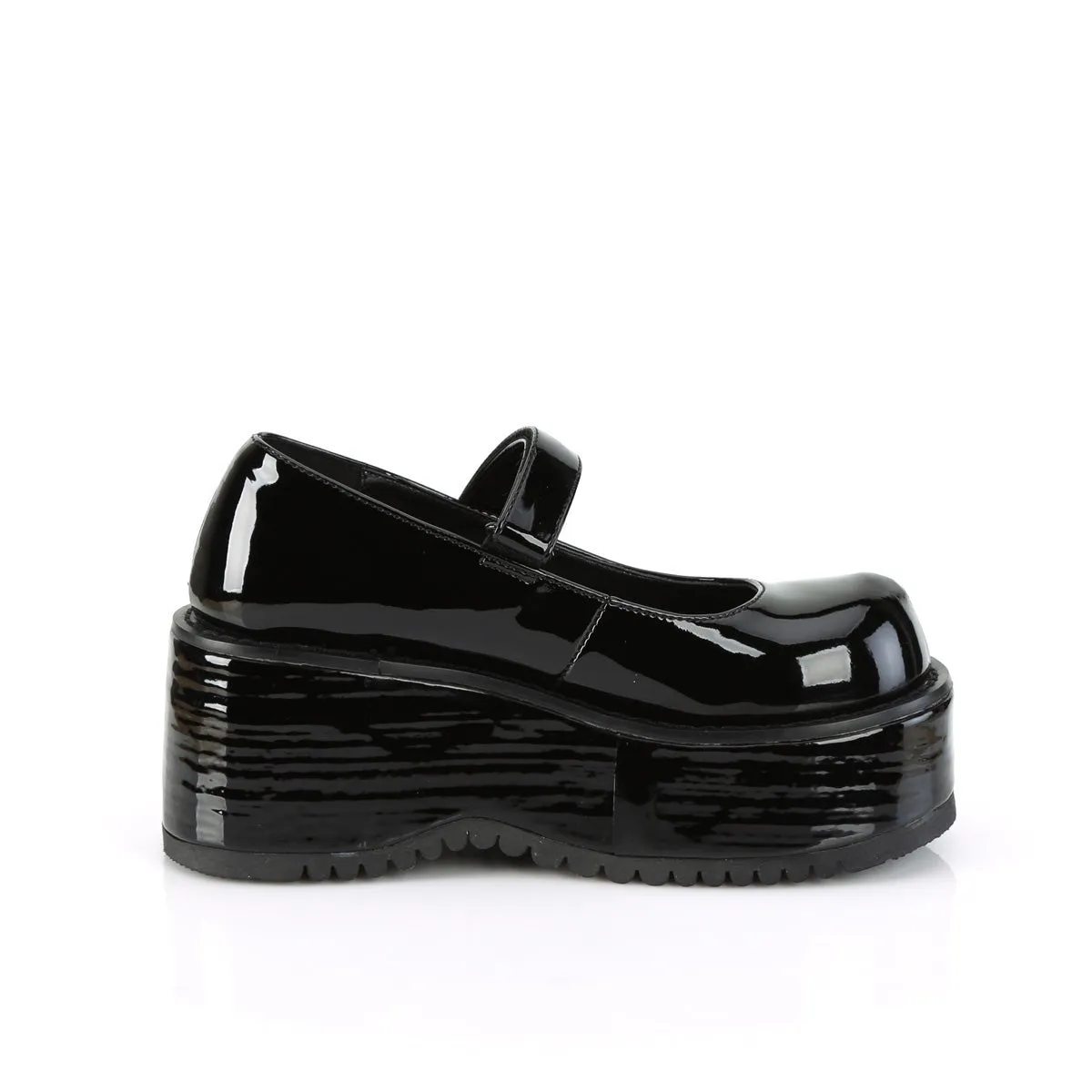 Demonia DOLLIE-01 | Black Patent Leather Mary Janes