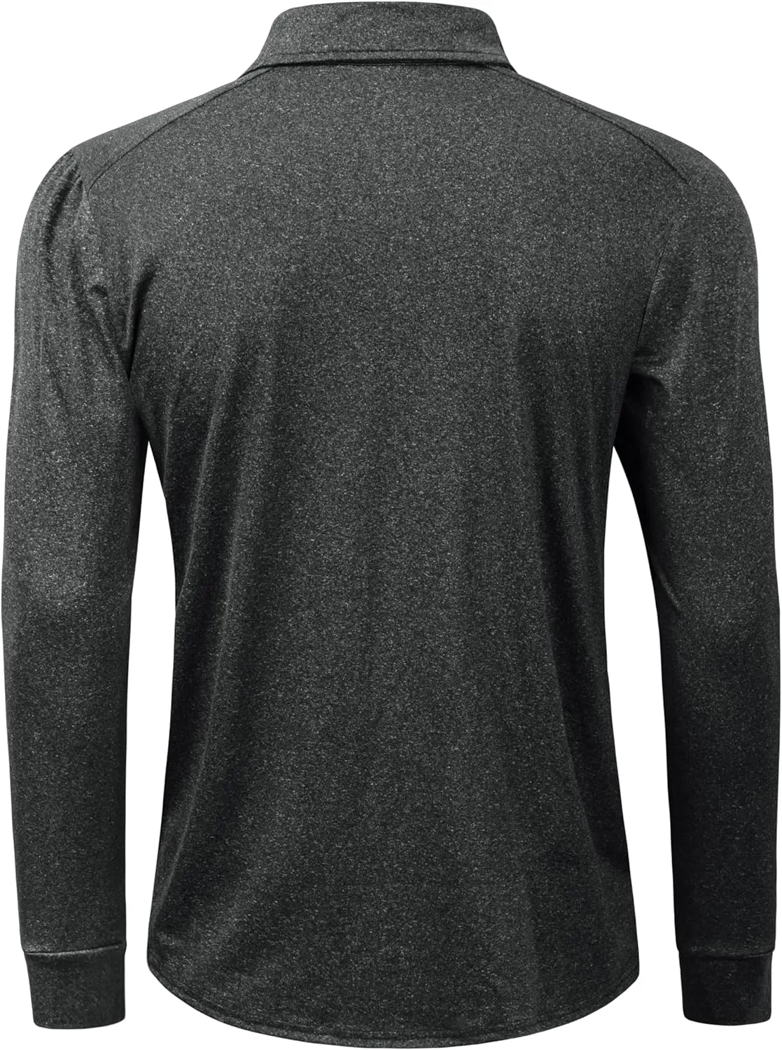 Derminpro Mens Polo Shirts Long Sleeve Quick Dry Athletic Golf T-Shirts