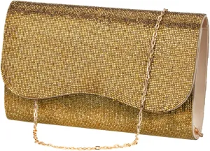 Envelope Prom Evening Bags and Clutches for Women Rhinestone Designer Purse Wedding Night Small Clutch Shoulder Bag