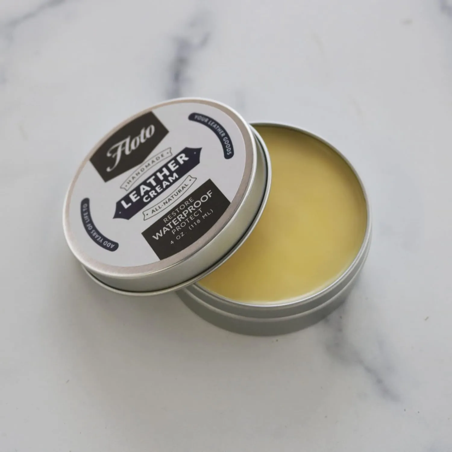 Floto Leather Cream Conditioner | Restore and Protect Bags | Natural BeesWax