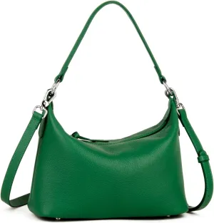 Genuine Leather Hobo Bag for Women, Small Shoulder Bags and Hobo Crossbody Bags for Women with Adjustable Strap