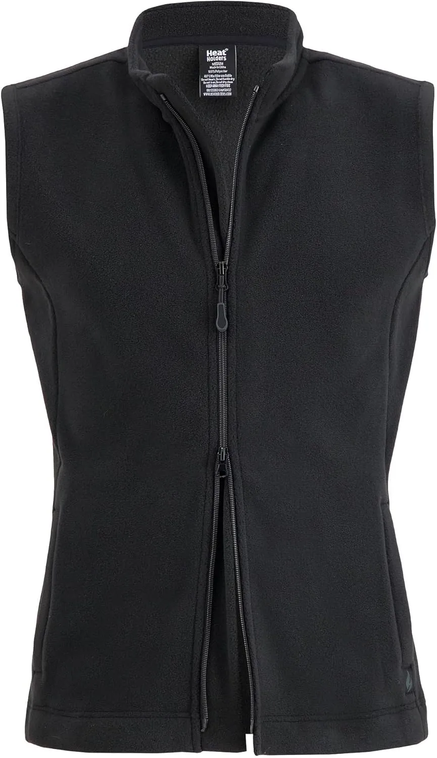 Heat Holders Men's ORIGINAL Zip Vest Black/S