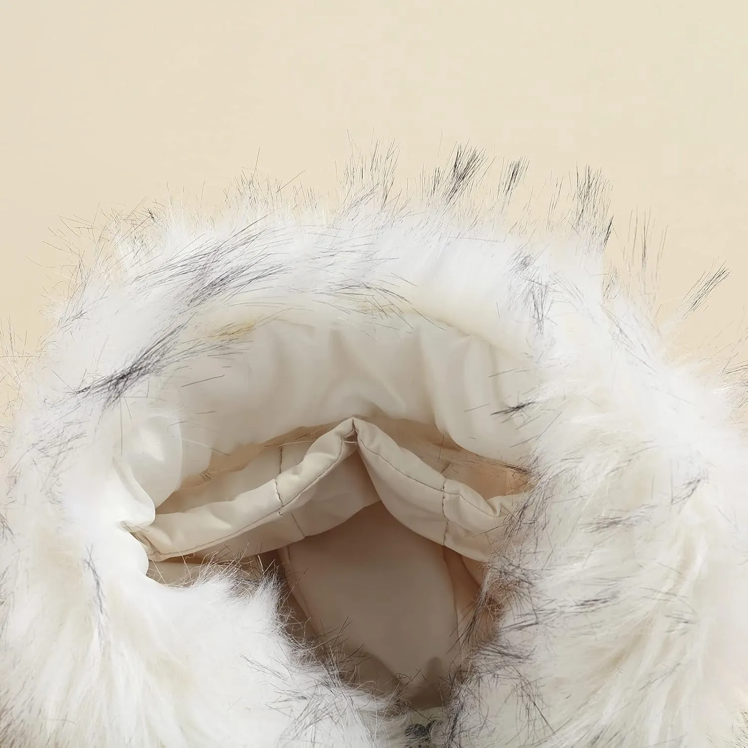 Infant Baby Boys Girls Winter Snowsuit Romper Hoodied Footie Outwear Toddler Jumpsuit Down Coat Jacket   Gloves