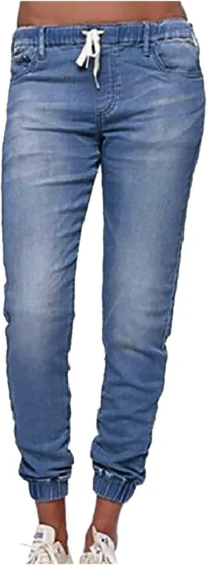 Jeans for Women Womens Jeans Poket Pants Mid Casual Denim Lace Women's Jeans Slimming Jeggings Jeans for Women