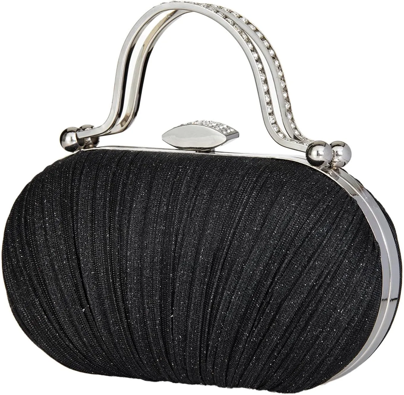 jessie Evening Bags and Clutches, Women's Evening Handbags Rhinestone Cocktail Prom Formal Clutch Purses for Women Wedding