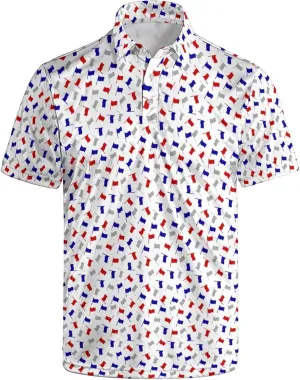Jutdopt Men's Polo Shirts Golf Shirts Short Sleeve Shirt Golf Polo Shirts for Men Casual Outfit Tennis Shirt