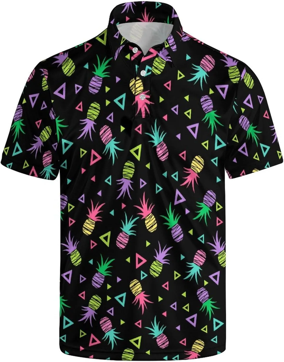 Jutdopt Men's Polo Shirts Golf Shirts Short Sleeve Shirt Golf Polo Shirts for Men Casual Outfit Tennis Shirt