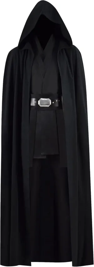 Luke Skywalker Belt Cosplay Vest Gloves Pants Shirt Men Luke Costume Cloak