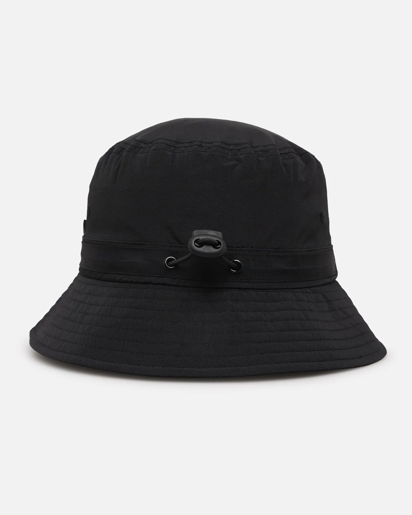 Malbon Nylon Bucket Hat Black/Black