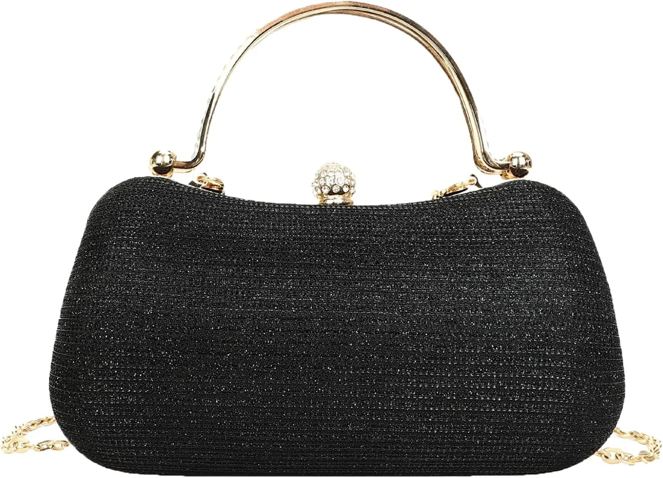 meilun Women's Rhinestone Clutch Evening Bags Sparkly Glitter Party Clutches Wedding Purses Cocktail Prom Satchel Handbags