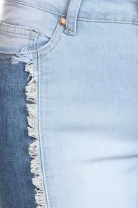 SPOTLIGHT FRAYED JEANS