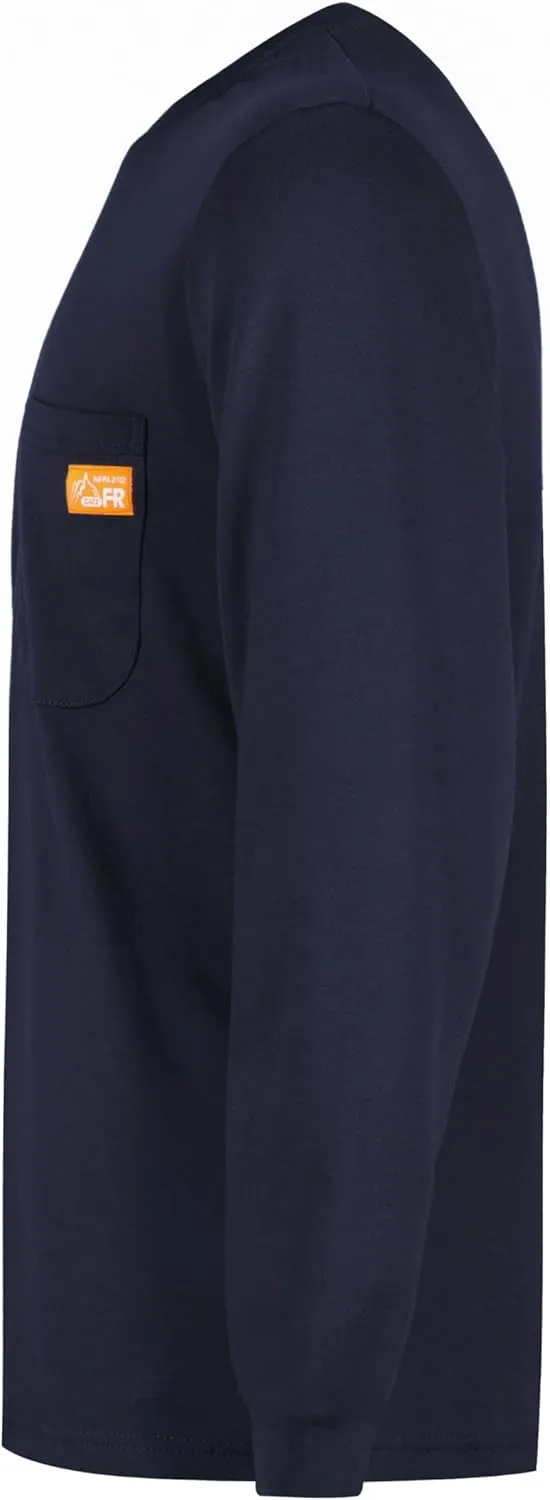 Titicaca FR Shirts Flame Resistant T Shirts 100% Cotton Men's Pre-Washed Fire Retardant T-Shirts