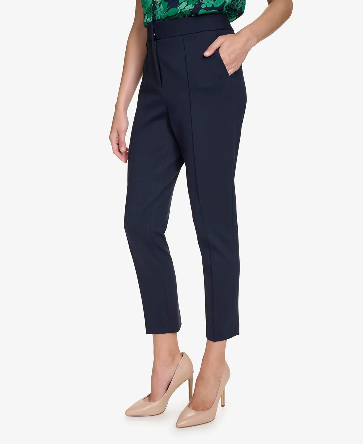 Tommy Hilfiger womens Full Length Ponte Pants