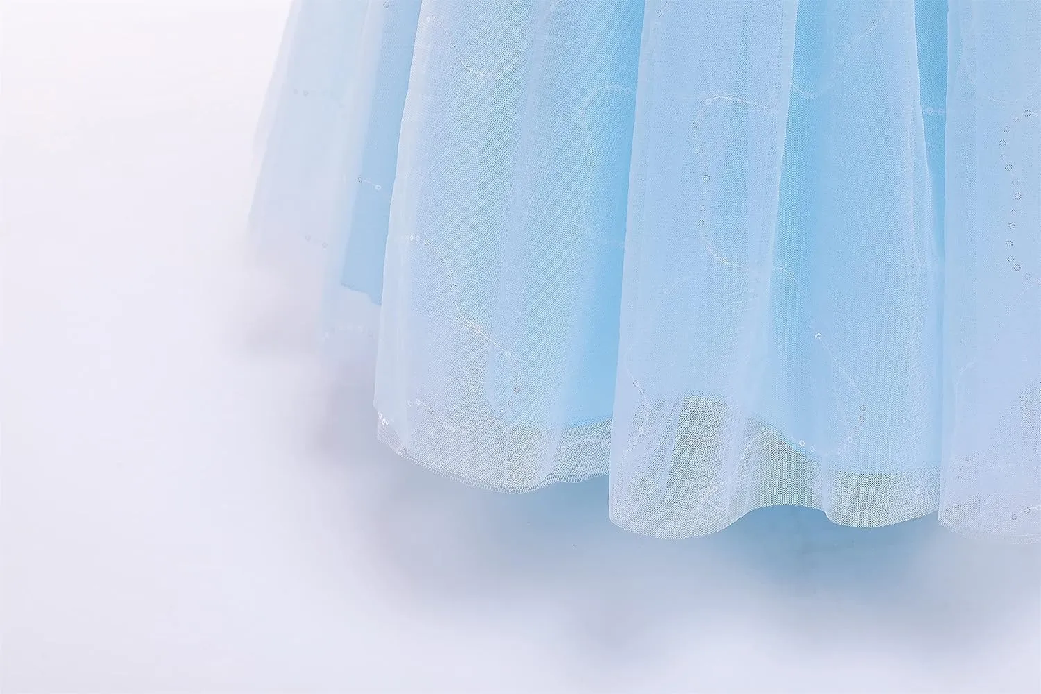 Weileenice Little/Big Girls Lace Bridesmaid Dress Flower Kid Wedding Ball Gown Toddler Princess Pageant Evening Dresses