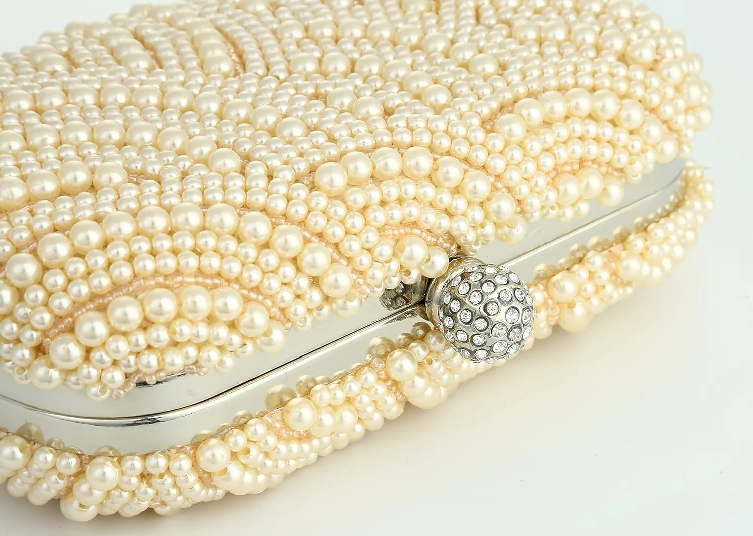 WERJO&FOUSA Women Clutches Purses for Wedding Envelope Beaded Purses Prom Wedding Evening Purses