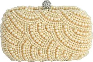 WERJO&FOUSA Women Clutches Purses for Wedding Envelope Beaded Purses Prom Wedding Evening Purses