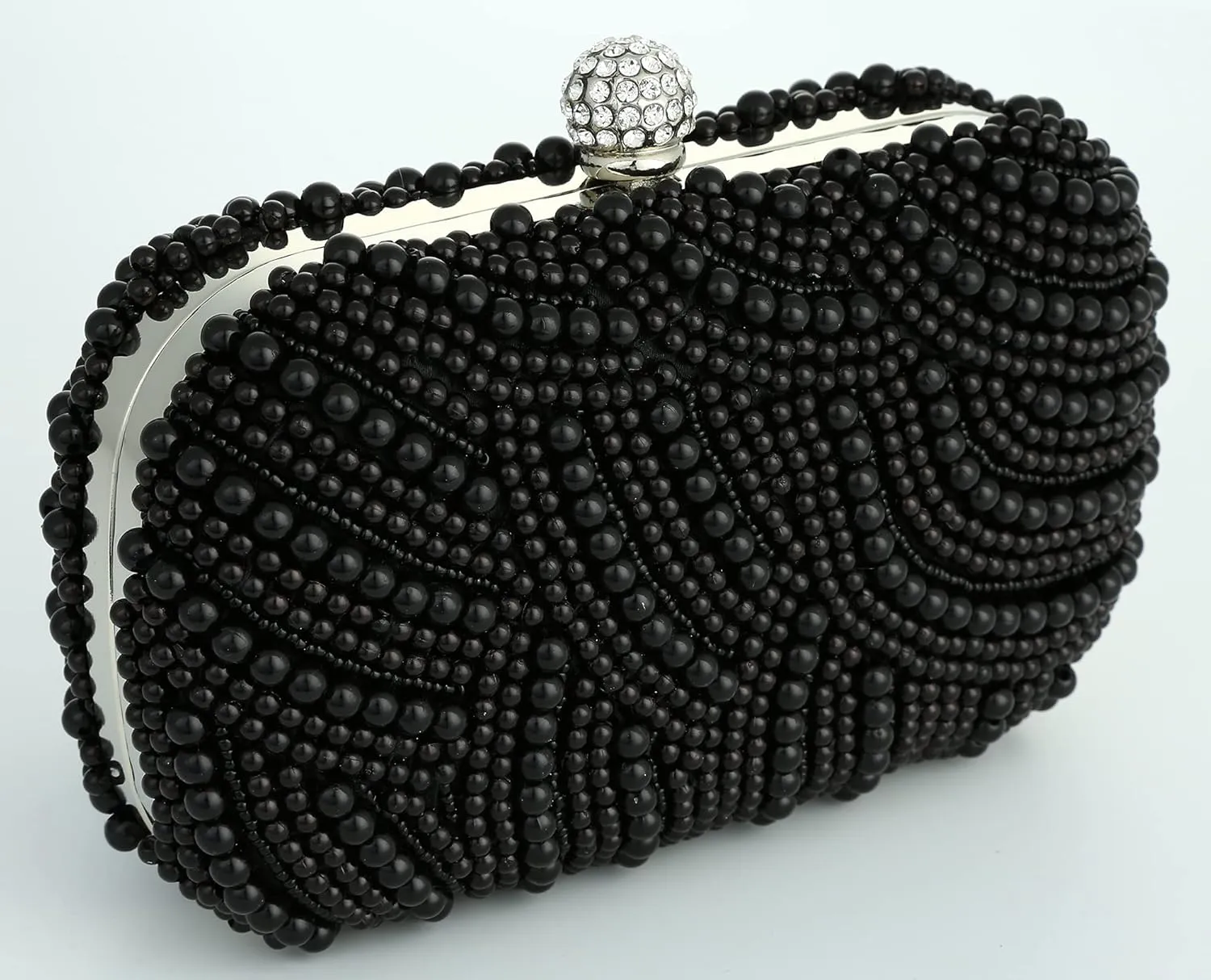 WERJO&FOUSA Women Clutches Purses for Wedding Envelope Beaded Purses Prom Wedding Evening Purses