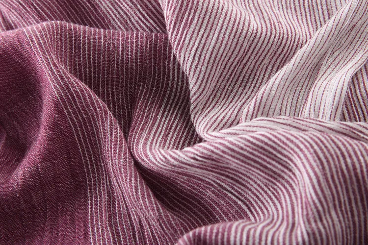 West Louis Plaid Woven Wrinkled Scarf
