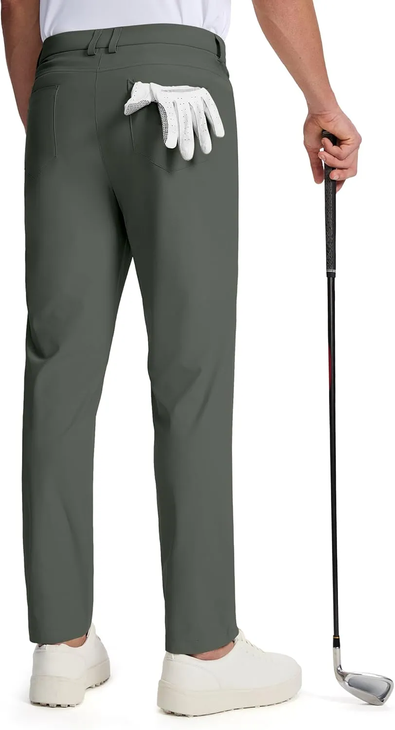 Willit Mens Dress Pants Golf Stretch Pants Quick Dry Work Slacks Casual Pants with 5 Pockets 28"/30"/32"