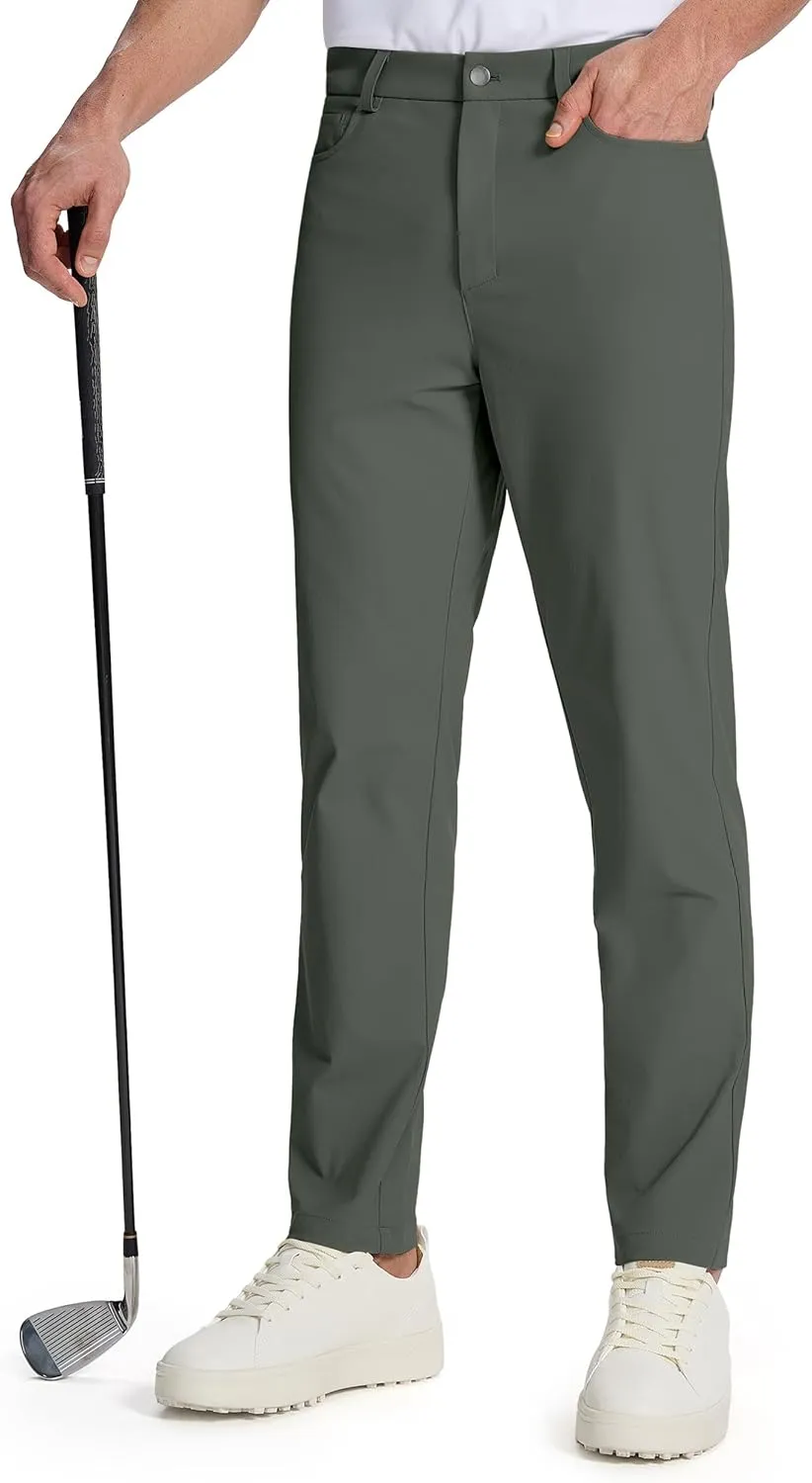Willit Mens Dress Pants Golf Stretch Pants Quick Dry Work Slacks Casual Pants with 5 Pockets 28"/30"/32"