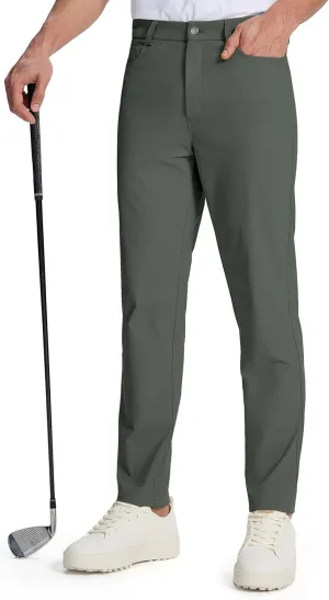 Willit Mens Dress Pants Golf Stretch Pants Quick Dry Work Slacks Casual Pants with 5 Pockets 28"/30"/32"