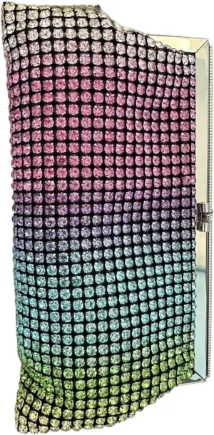 Women Evening Bags And Clutches Formal Dinner Diamond Handbags Wedding Rhinestone Purse For Walks