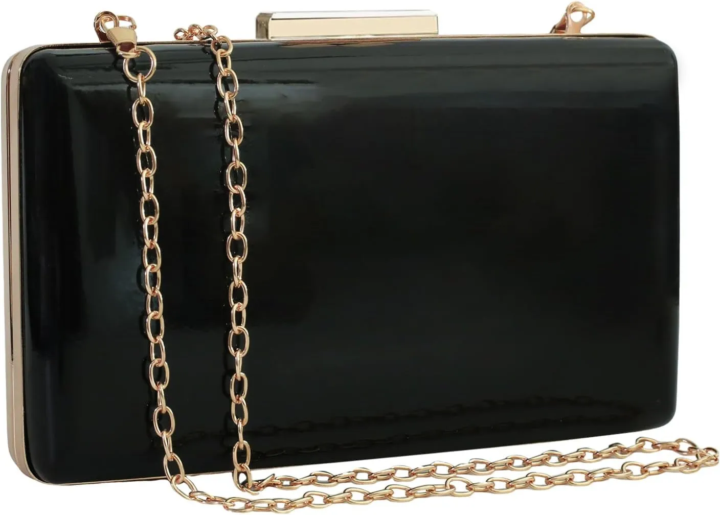 Women Evening Clutch Purses Patent Leather Clutches Formal Party Wedding Cocktail Prom Purse Handbags