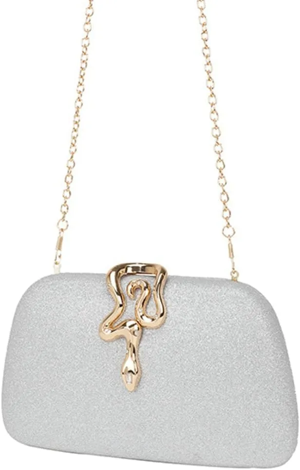 Women's Clutches Purses Formal Evening Bags with Snake Buckle Wedding Prom Cocktail Party Shoulder Crossbody Handbags 2025