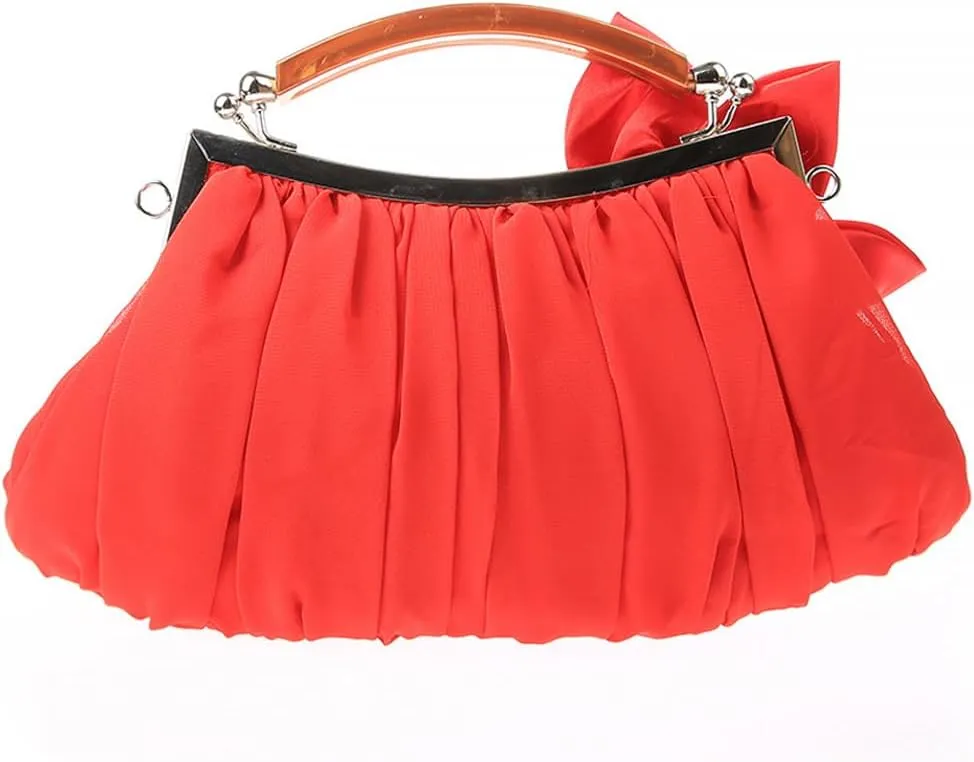 Women's Fashion Flower Evening Handbags Bride and Bridesmaid Wedding Clutches Prom Cocktail Party Handbags
