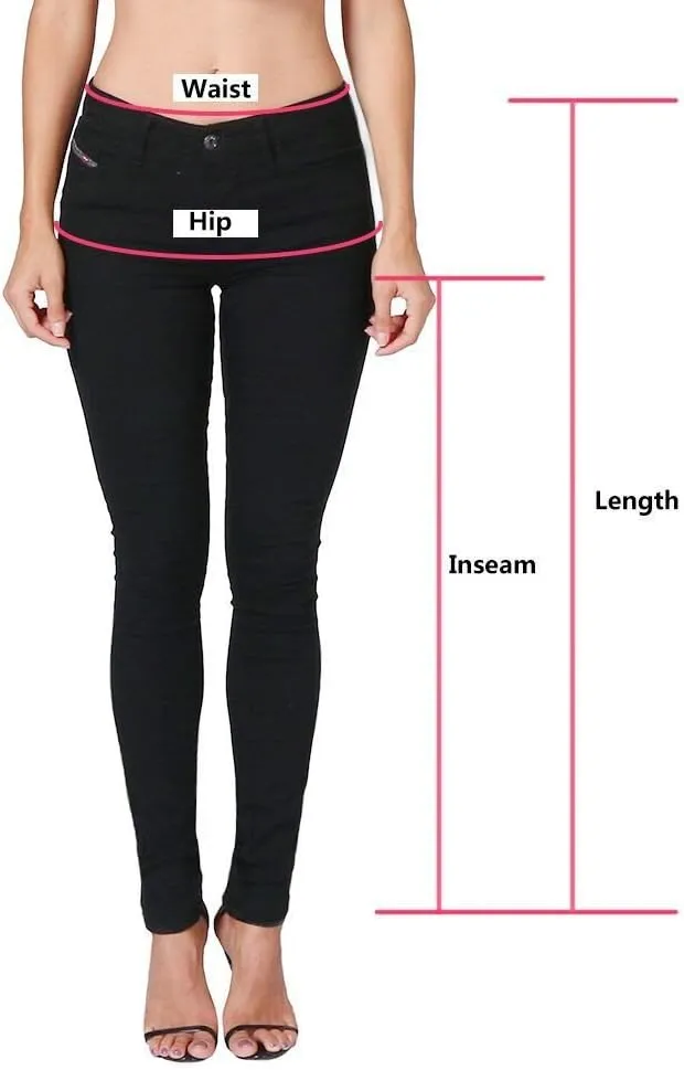 Womens Jeans Up Mid Pants Waisted Trousers Jeans Lace Poket Denim Women's Jeans Jeans for Women Trendy Black Pants